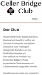 Mobile Screenshot of celler-bridge-club.de